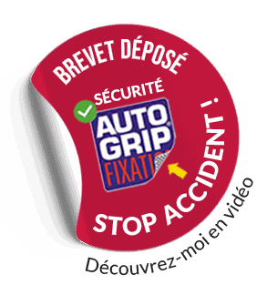 AUTOGRIP brevet déposé AUTOGRIP brevet déposé : sécurité et fixation antidérapante