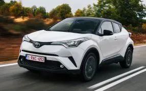 Bache protection coffre Toyota C-HR / C-HR Hybrid sur mesure