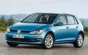 Tapis de sol pour Volkswagen Golf 7 09.2013- en velours personnalise