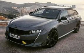 Bâche Peugeot 508 SW (2018 - Aujourd'hui ) sur mesure extérieure - My Housse