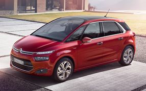 WXEXUDIN Housses De Siège Auto Pour Citroën C4 Picasso / Grand C4 Spacetourer - 5 Pièces, Cuir PU - Protection Et Style