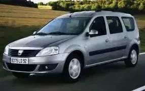 Bâche Dacia Logan MCV (2006 - 2013) semi sur mesure extérieure - My Housse