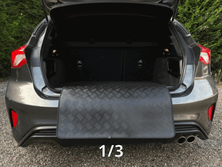 Tapis de coffre pour Renault Kangoo III Van (06.2021-.) - bac de coffre  - protection de coffre voiture - Aristar - Basic - 5 places; empattement  court